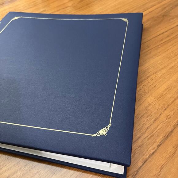 Creative Memories Album 12x12 Navy Blue New Open Package 15 Pages - Picture 7 of 8